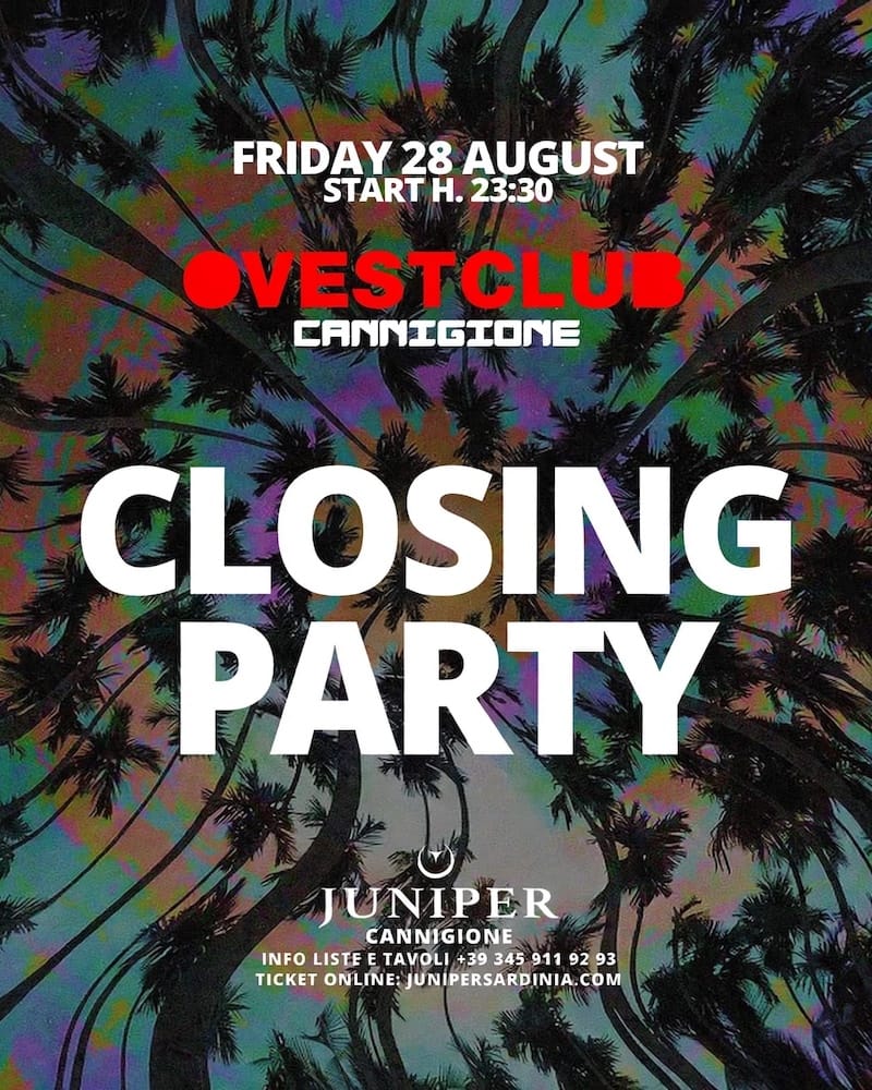 Flyer for Ovestclub